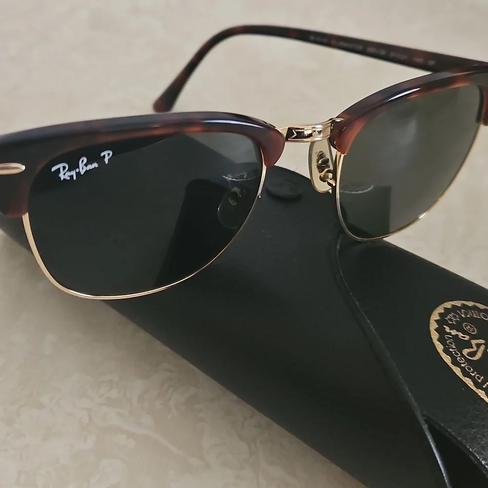 Ray-Ban P Clubmaster Polarized Sunglasses. - Picture 6 of 15